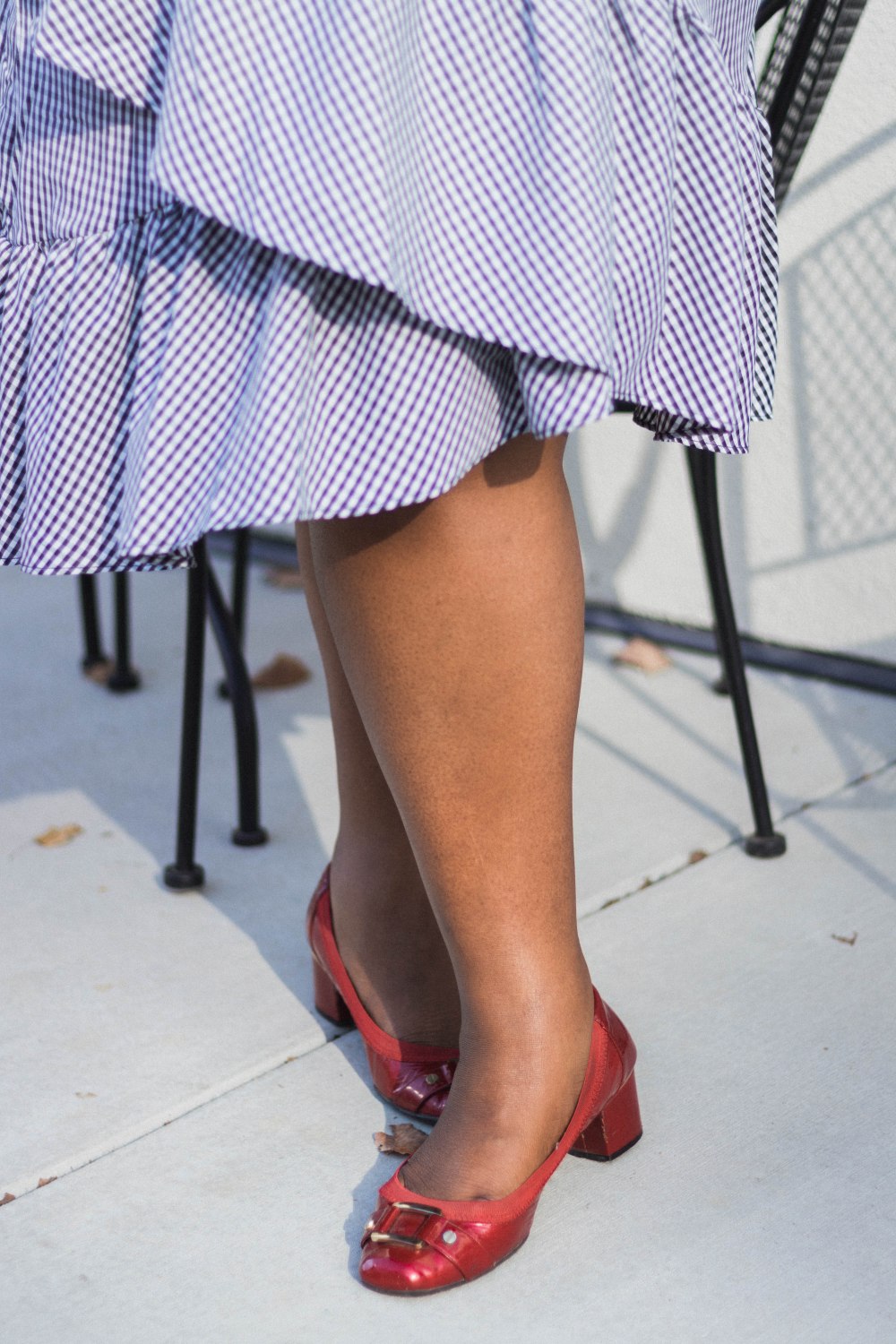 Gingham and buffalo check are hot this year. This may look like a plus size Dorothy Dress from WIzzard of OZ - especially because I have on ruby red slippers. But true fashionistas know this is the real deal. Saint Louis Blogger, Midwest Blogger, Plus Size Blogger, Top Blogger, Tech Blogger, Top Influencer. http://FinesseCurves.com
