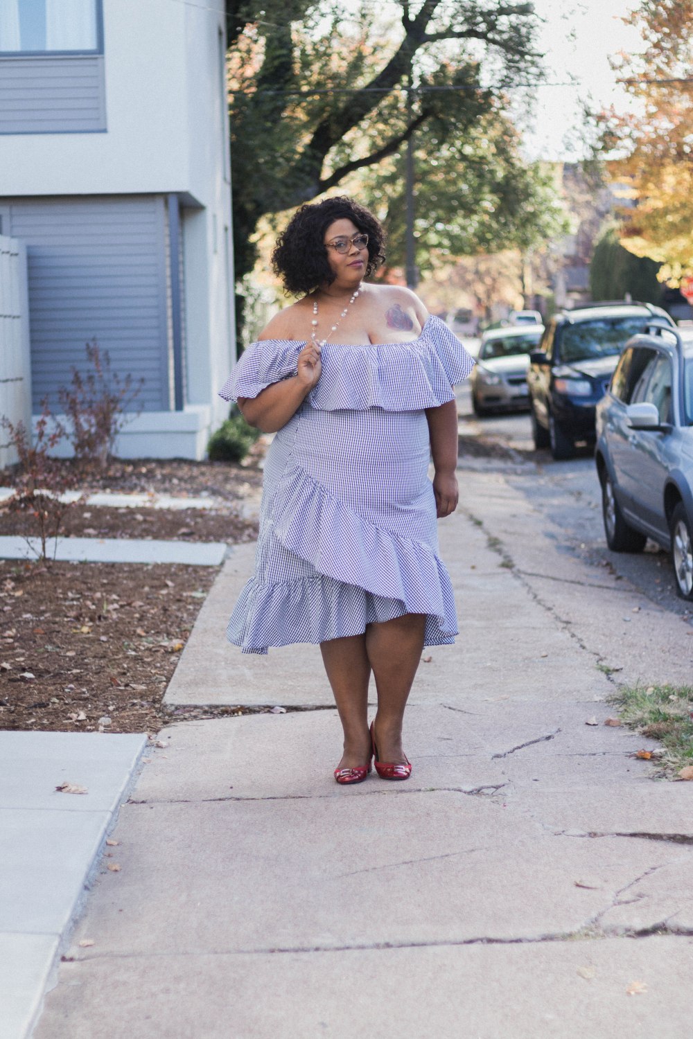 Plus Size Vacation Dress from Shein